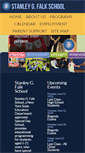 Mobile Screenshot of falkschool.com
